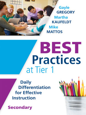 cover image of Best Practices at Tier 1 [Secondary]